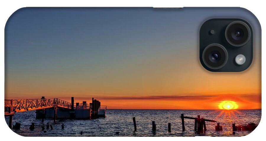 Recent iPhone Case featuring the photograph Sandy Hook sunset #2 by Geraldine Scull