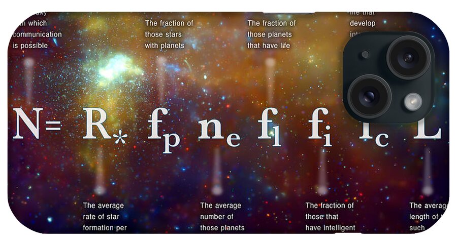 Physics iPhone Case featuring the photograph The Drake Equation #2 by Monica Schroeder