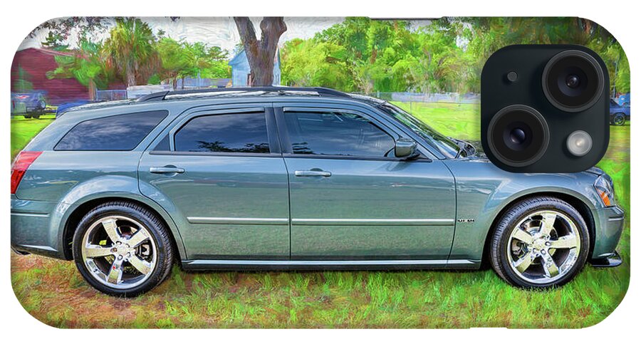 2006 Dodge Magnum Rt iPhone Case featuring the photograph 2006 Dodge Magnum RT X110 by Rich Franco