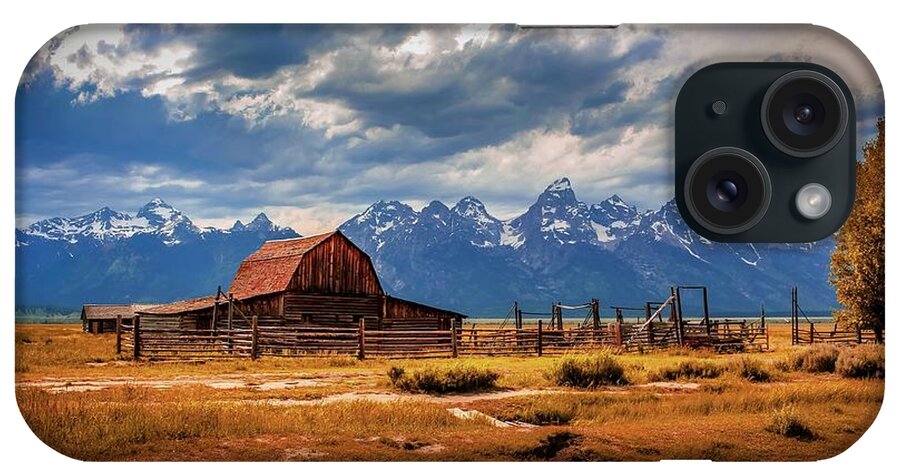 Moulton iPhone Case featuring the photograph Grand Teton National Park #25 by Brian Venghous