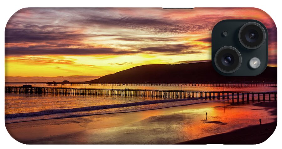 Sunset iPhone Case featuring the photograph Avila Beach Sunset #3 by Mimi Ditchie