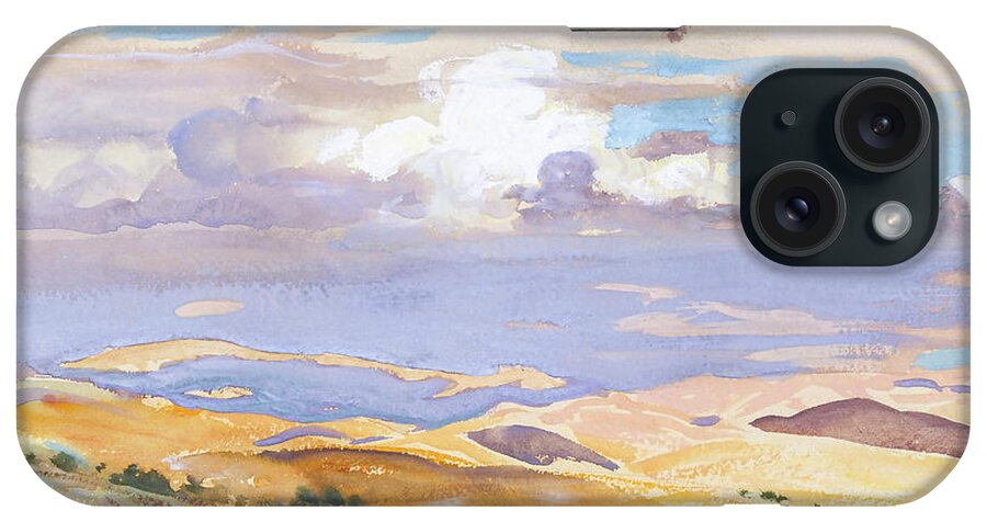 Landscape iPhone Case featuring the painting From Jerusalem #5 by John Singer Sargent