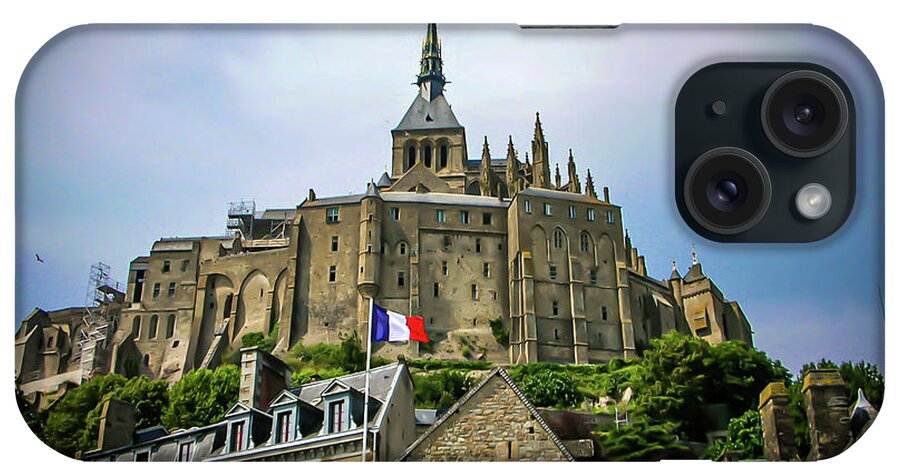 Building iPhone Case featuring the photograph The Mont Saint-Michel #3 by Jim Feldman