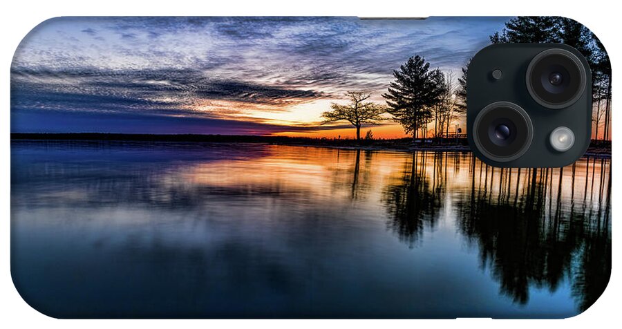 Landscape iPhone Case featuring the photograph 33 Degree water by Joe Holley