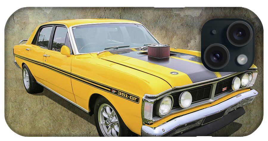 Car iPhone Case featuring the photograph 351 GT Falcon by Keith Hawley
