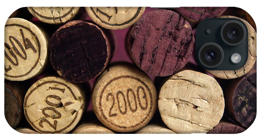 Corks Of French Wine iPhone Case featuring the photograph Corks of french wine #4 by Bernard Jaubert