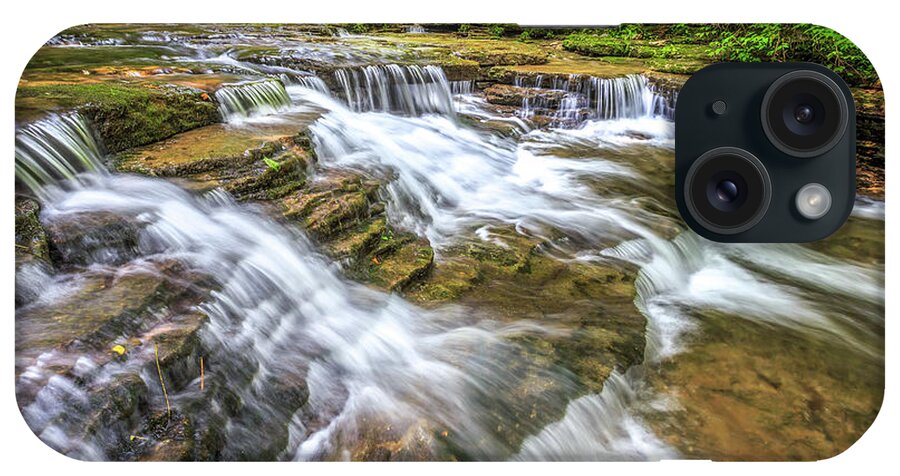 Water iPhone Case featuring the photograph Cascades by Ed Newell