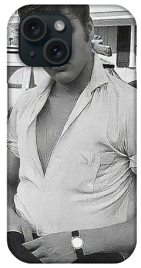 Elvis iPhone Case featuring the photograph Elvis Presley Photo #438 by World Art Collective