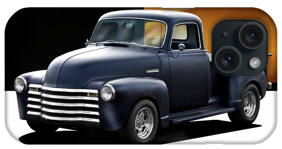 1950 Chevrolet 3100 Pickup iPhone Case featuring the photograph 1950 Chevrolet 3100 Stepside Pickup #5 by Dave Koontz