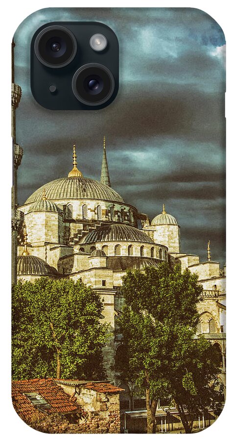 Ahmet iPhone Case featuring the photograph Blue Mosque #5 by Steve Estvanik