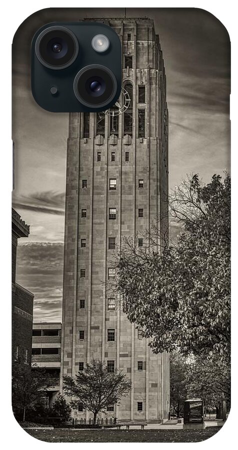 University Of Michigan iPhone Case featuring the photograph Burton Memorial Tower - University of Michigan #6 by Mountain Dreams
