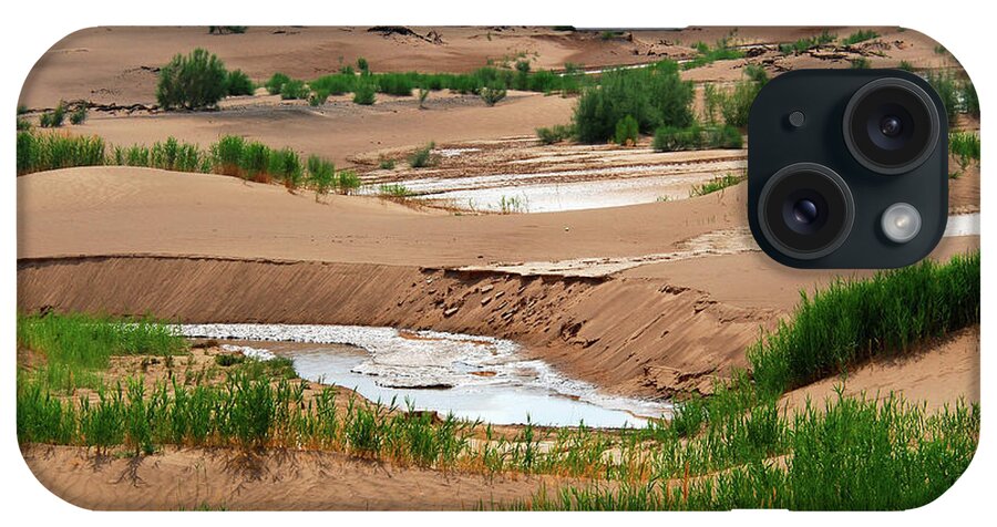 Challenge Of Gobi Desert iPhone Case featuring the photograph Colors of Gobi desert #6 by Elbegzaya Lkhagvasuren
