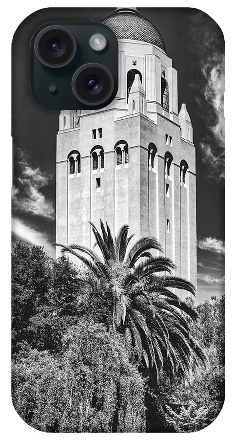 Hoover Tower iPhone Case featuring the photograph Hoover Tower - Stanford University #6 by Mountain Dreams