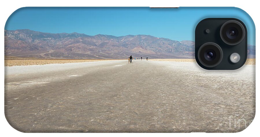 Arid Climate iPhone Case featuring the photograph Badwater Basin in Death Valley National Park, California #7 by Hanna Tor