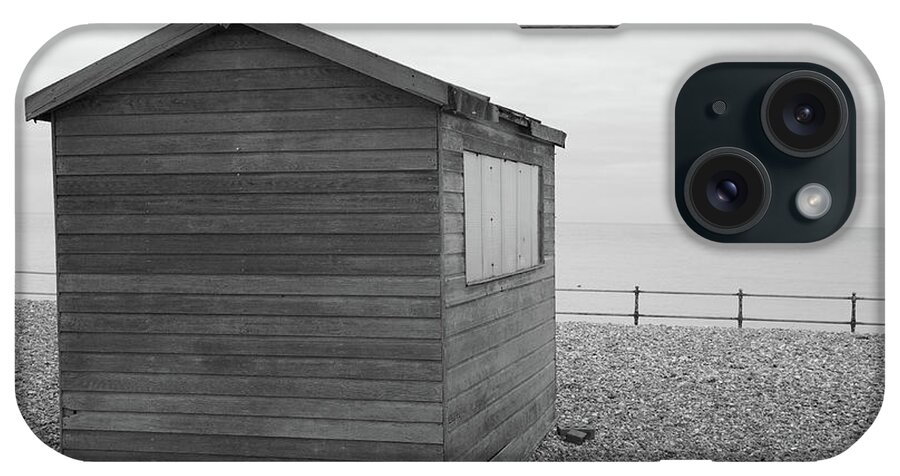 Kingsdown iPhone Case featuring the photograph Beach hut at Kingsdown #7 by Ian Middleton
