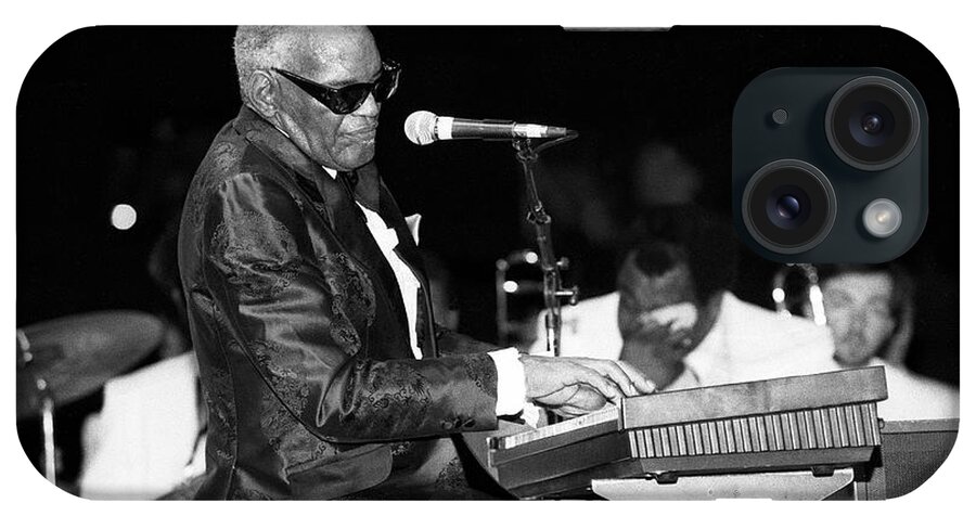Singer iPhone Case featuring the photograph Ray Charles #7 by Concert Photos