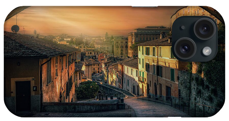 City iPhone Case featuring the photograph PERUGIA, 1st Place Winner Competition by Joana Kruse