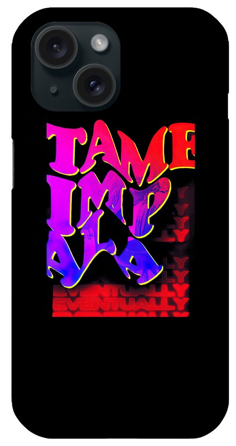 Tameimpalalive iPhone Case featuring the digital art Tame Impala #8 by Leanna Allen