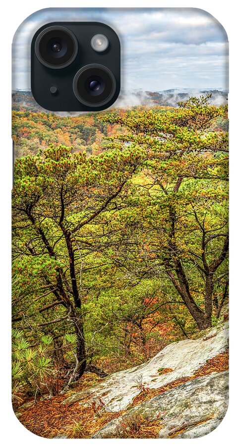 Fall iPhone Case featuring the photograph Cliff Dwellers by Ed Newell
