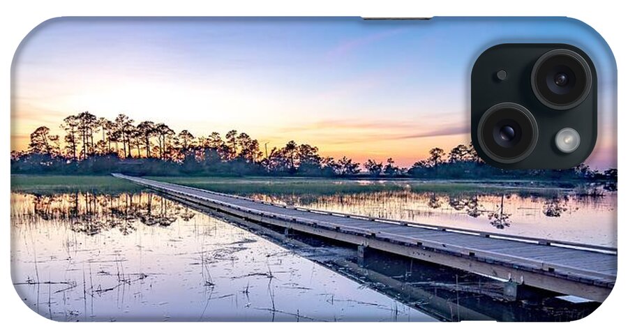 Travel iPhone Case featuring the photograph Hunting island south carolina beach scenes #89 by Alex Grichenko