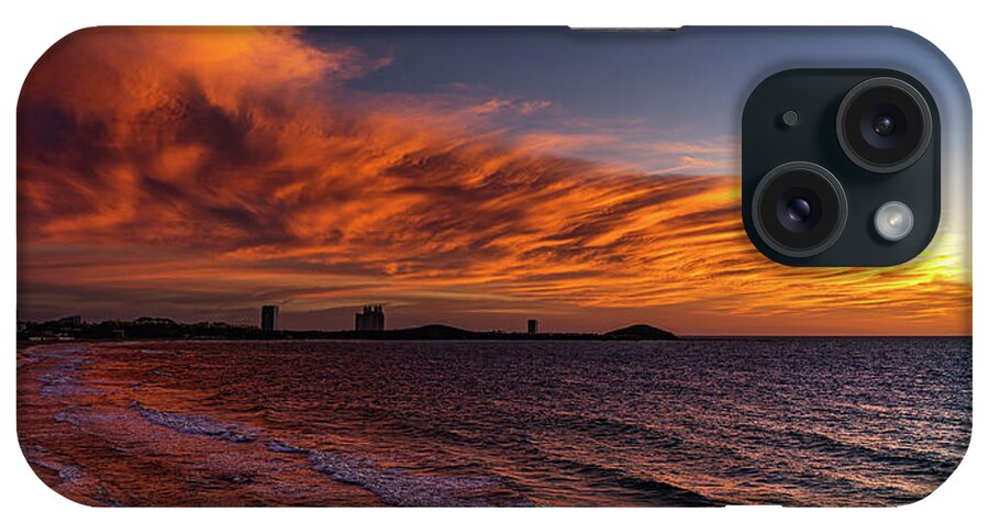 Mazatlan iPhone Case featuring the photograph Mazatlan Sunsets #9 by Tommy Farnsworth
