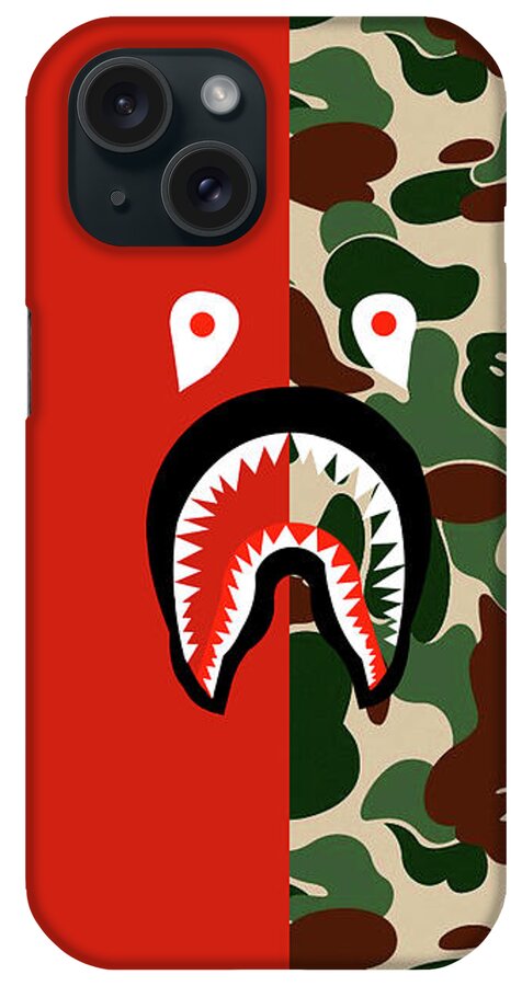 BAPE SHARK SUPREME iPhone XR Case Cover