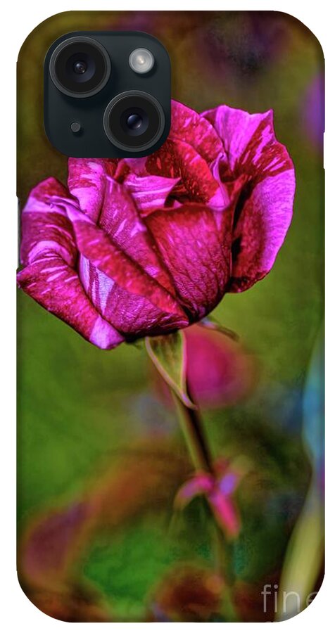 Roses iPhone Case featuring the photograph A Bud by Diana Mary Sharpton