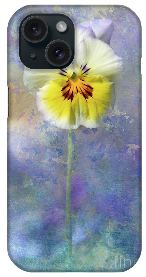 Pansies iPhone Case featuring the photograph A Call to Spring by Marilyn Cornwell