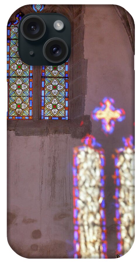 Glass iPhone Case featuring the photograph A Chapel's Light by W Chris Fooshee