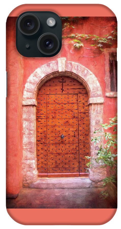 Lyon iPhone Case featuring the photograph A Delightful Doorway Lyon France by Carol Japp