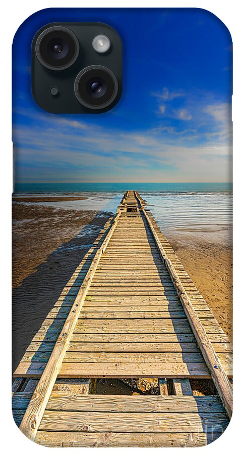 Sea iPhone Case featuring the photograph A look at infinity by The P