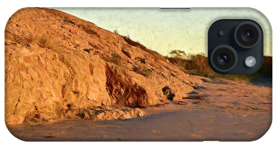 Rock iPhone Case featuring the photograph A Path through Geological Time by Nancy De Flon