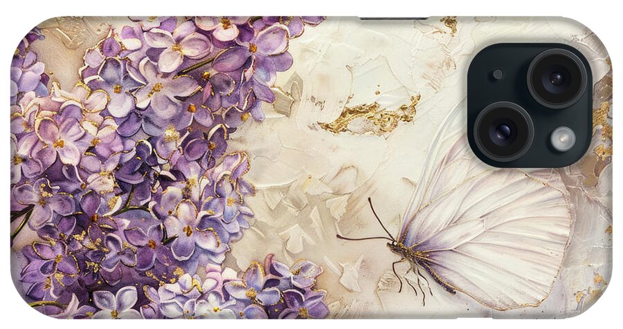 Spring iPhone Case featuring the painting A Spring Epiphany by Tina LeCour