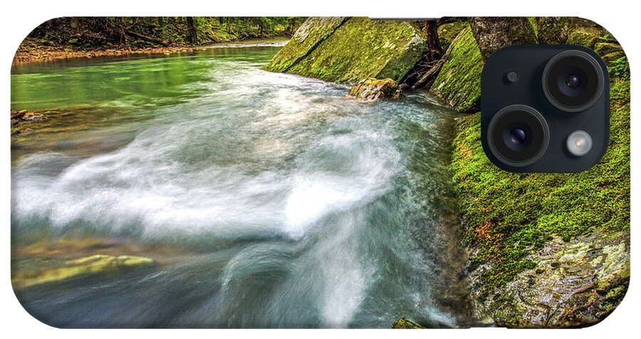 Creek iPhone Case featuring the photograph Turbulence by Ed Newell