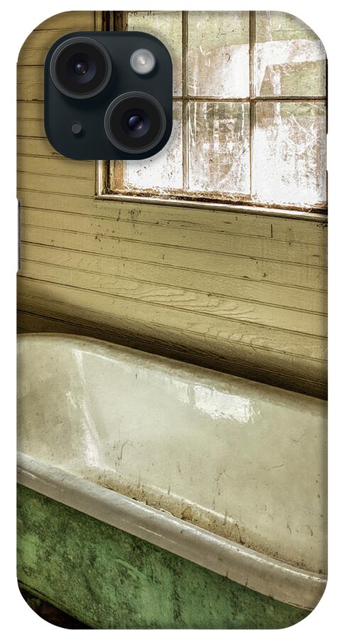 Elkmont Lodge iPhone Case featuring the photograph Abandoned Long Ago by Marcy Wielfaert