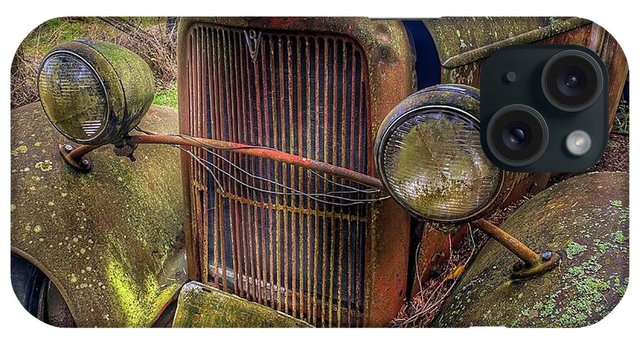 Abandoned iPhone Case featuring the photograph Abandoned Vintage Ford Truck by Jerry Abbott