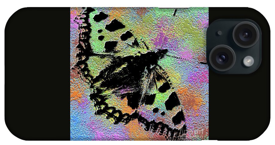 Abstract Butterfly iPhone Case featuring the photograph Abstract butterfly by Pics By Tony