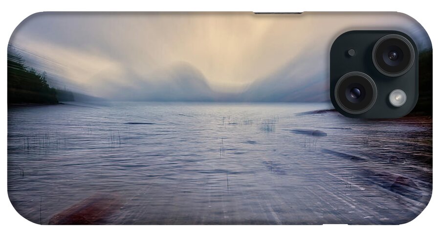 Maine iPhone Case featuring the photograph Abstract of Jordan Pond by Jon Glaser