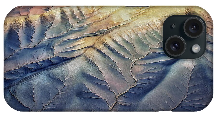Utah Badlands iPhone Case featuring the photograph Abstract Trees In the Utah Badlands by Susan Candelario
