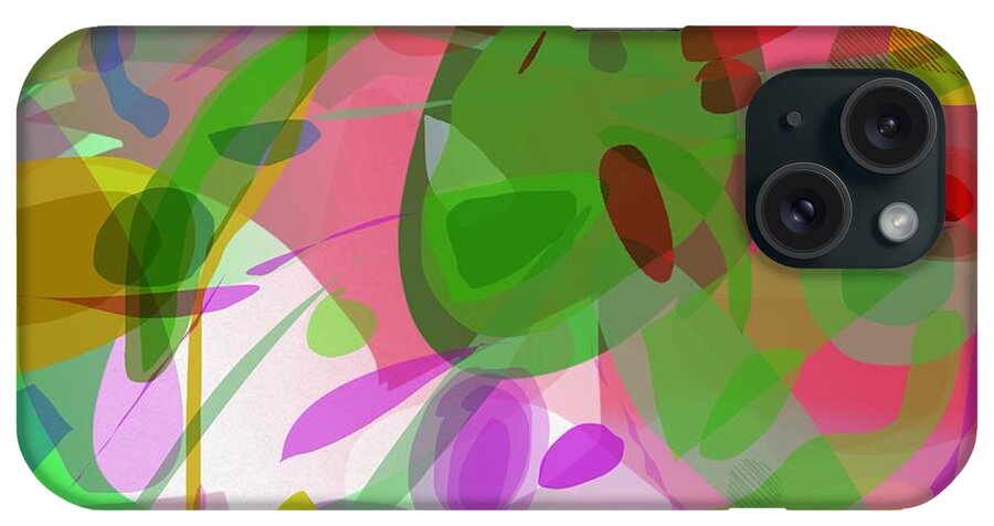 Abstract iPhone Case featuring the digital art Abstractionation by Joe Roache