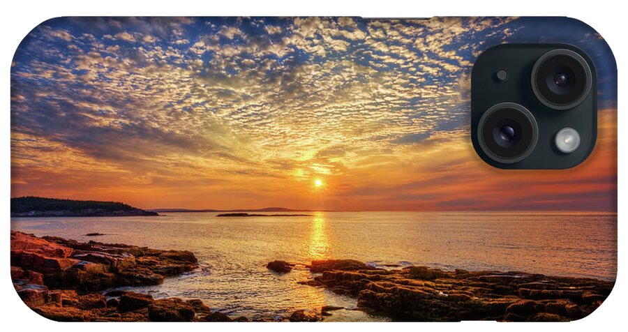 Acadia National Park iPhone Case featuring the photograph Acadia Sunrise 34a6832 by Greg Hartford