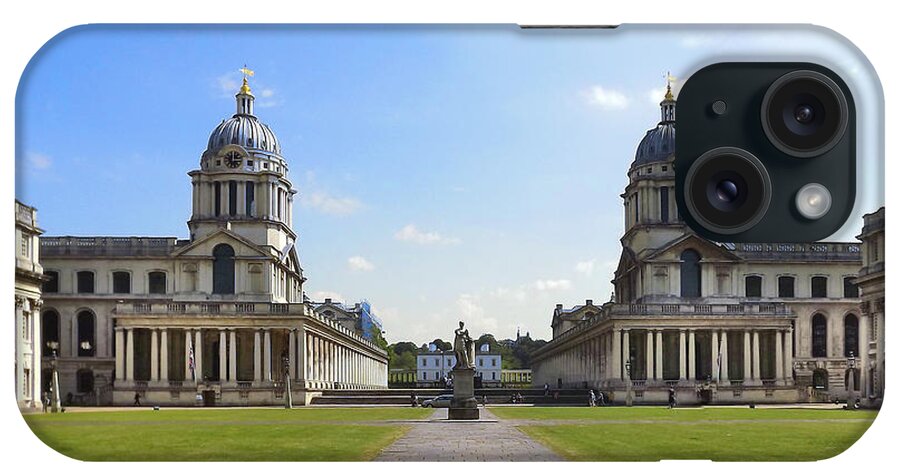Admiralty House iPhone Case featuring the photograph Old Royal Naval College, Greenwich, London by Alan Ackroyd