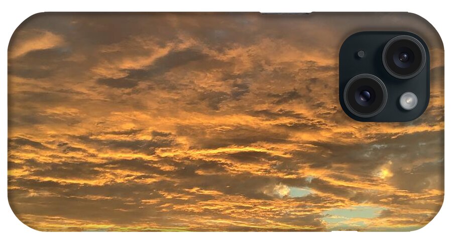 Courtland iPhone Case featuring the photograph After the Storm Sunset 5 by Catherine Wilson