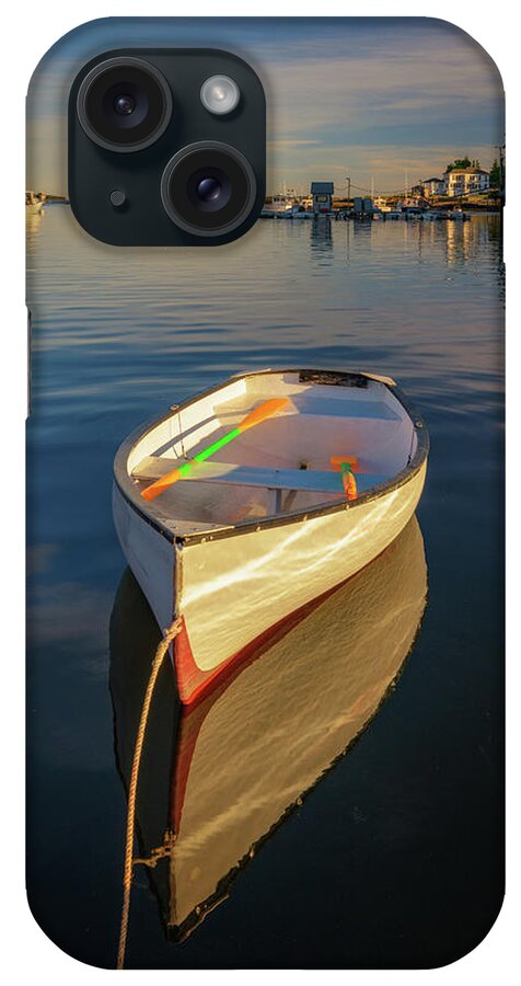 Maine iPhone Case featuring the photograph Afternoon at Bernard Harbor by Kristen Wilkinson