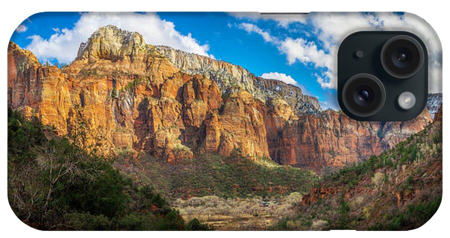 Upper Emerald Pool iPhone Case featuring the photograph Afternoon From Upper Emerald Pool by Owen Weber