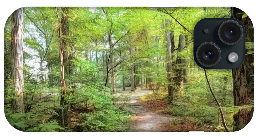 Nature iPhone Case featuring the photograph Afternoon Hike by Susan Hope Finley
