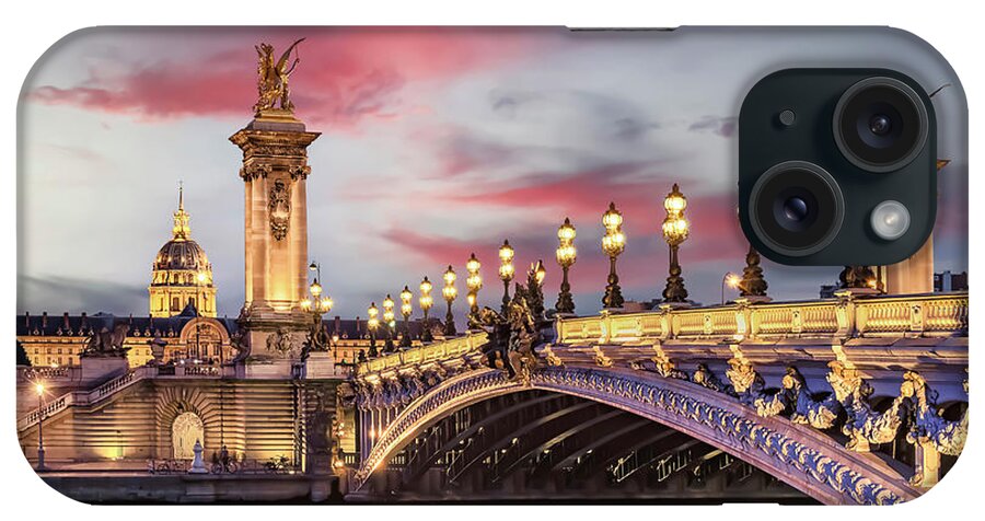 Travel iPhone Case featuring the photograph Alexandre Sunset by Manjik Pictures