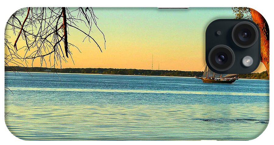  iPhone Case featuring the photograph Alliance on the York River by Stephen Dorton