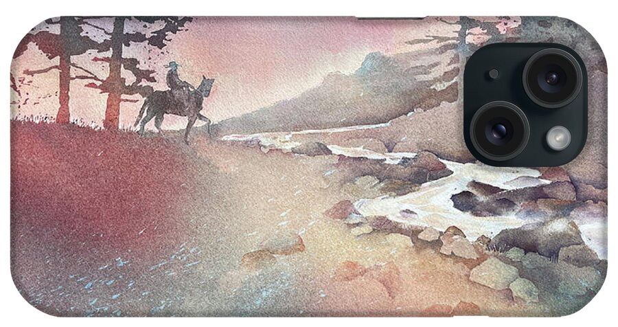 iPhone Case featuring the painting Almost Home by John Svenson