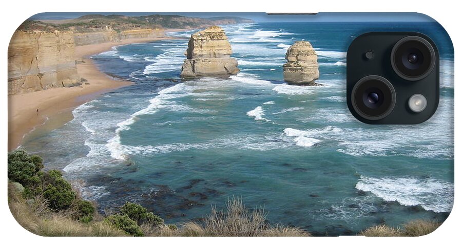 Australia iPhone Case featuring the photograph Along the Great Ocean Road by Calvin Boyer